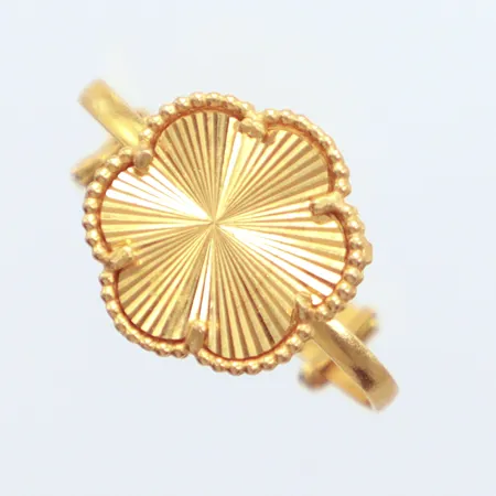 Ring, justerbar, Ø18-19mm, 21k Vikt: 2,2 g