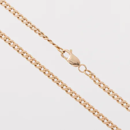 Collier Pansar, längd ca 56 cm, bredd 3.7 mm, 18k. Vikt: 24,6 g