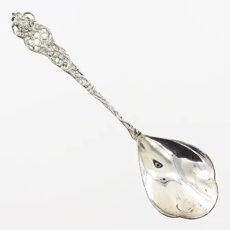 Serveringssked 128mm, Gewe, silver 830/1000. Vikt: 14,3 g