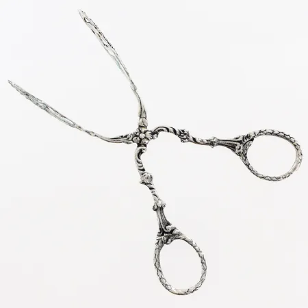 Socker/pralintång 138mm, M&O, silver 830/1000. Vikt: 29,4 g