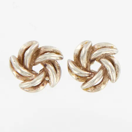 Ett par örhängen Ø10mm, silver 925/1000 Vikt: 2,4 g