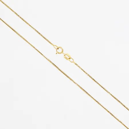 Kedja, tvinnad Venezia, 65cm, bredd: 1mm, 18K  Vikt: 3,1 g