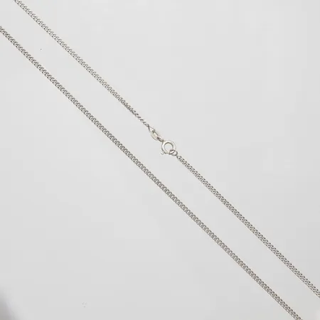 Kedja Pansar, längd ca 50cm, bredd 2mm, Italien, 925/1000 silver Vikt: 6,1 g