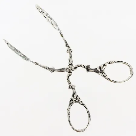 Kak/pralintång rosmodell, 143mm, M&O, silver 830/1000 Vikt: 39,3 g