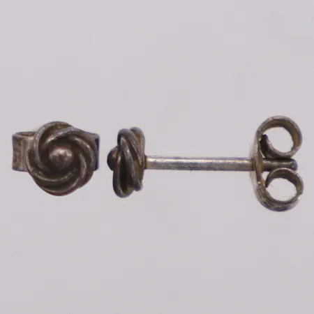Ett par örhängen, Ø4,3mm, silver 925/1000 Vikt: 0,6 g