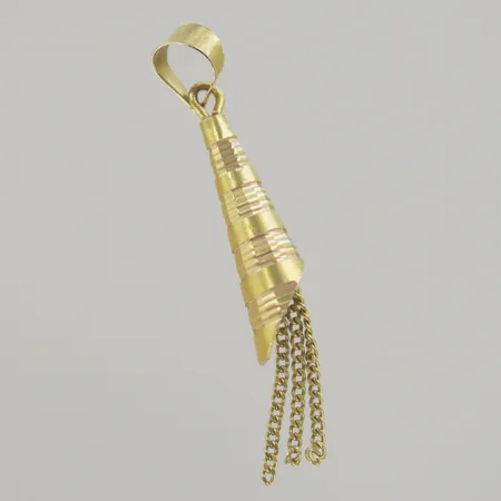 Hänge, längd 3,5 cm, 21K Vikt: 2,4 g