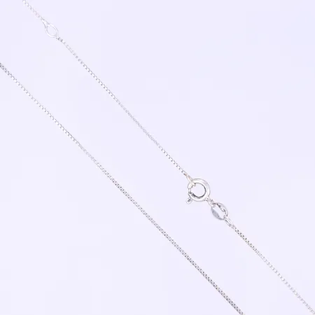 Halskedja Venezia, 50-55cm, bredd 1mm,  justerbar längd, Silver 925/1000 Vikt: 2,4 g