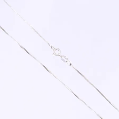 Halskedja Venezia, 37,5cm, bredd 1mm, Silver 925/1000 Vikt: 0 g