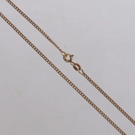 Kedja Pansar, längd 43cm, bredd 1,7mm, 18K  Vikt: 4,9 g