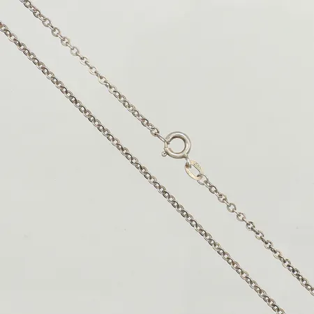 Kedja rundad Ankar ca 36cm, bredd 1,5mm, 835/1000 silver Vikt: 2,4 g