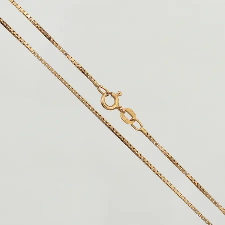 Kedja Venezia, defekt, skadad länk, 18K Vikt: 4,2 g