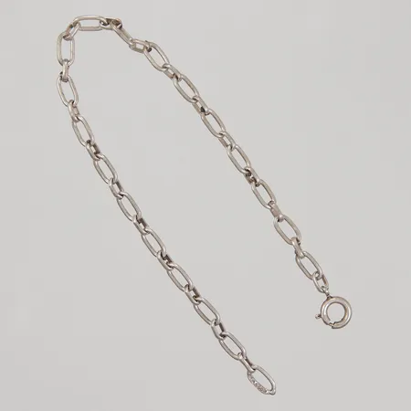 Armband Ankar, 19cm, bredd 3,9mm, slitage, Silver 835/1000 Vikt: 4 g