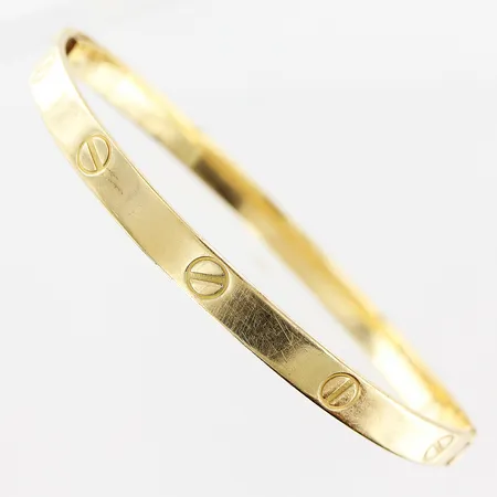 Armband stelt, 70x61mm, bredd 5mm, OBS! ej märkesdesign, skevheter, 14K Vikt: 17,7 g