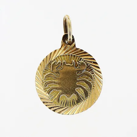 Hänge, motiv, 11x16mm, 18K Vikt: 0,5 g