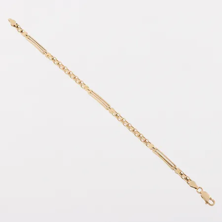 Armband, längd ca 18.5 cm, bredd 3.9 mm, 18k. Vikt: 8,8 g