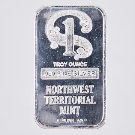 Tacka, Northwest territorial mint, Auburn, WA, Ø ca 29 x 50mm, 999/1000 Silver Vikt: 31 g