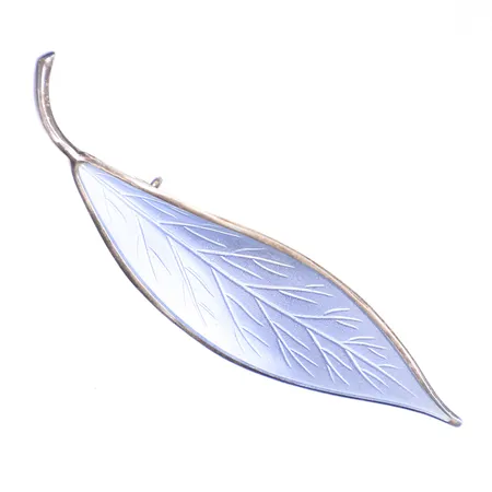 Brosch med emaljarbete, Willy Winnaess för David Andersen, Norge 1900-talets mitt, silver 925/1000 Vikt: 7,6 g
