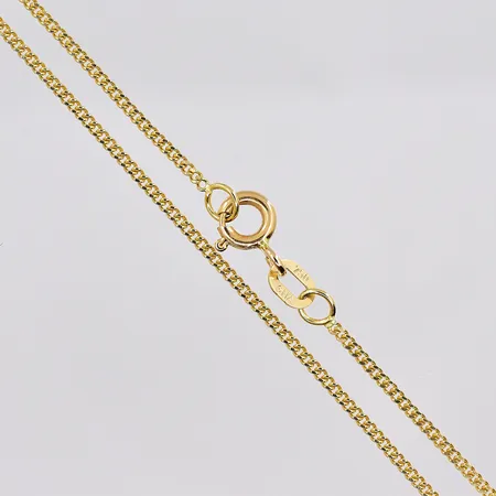 Kedja Pansar, 40cm, bredd 1,2mm, GHA, 18K Vikt: 2,5 g