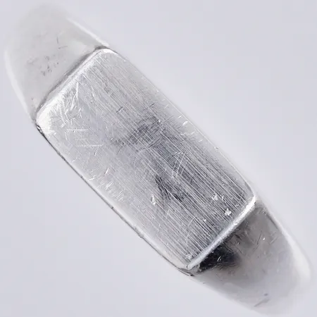 Klackring, stl: ca 19¼, bredd: ca 2-7mm, GHA, 925/1000 Silver  Vikt: 4,6 g