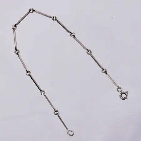 Armband, längd: ca 20,5cm, bredd: ca 1mm, 830/1000, silver Vikt: 3 g