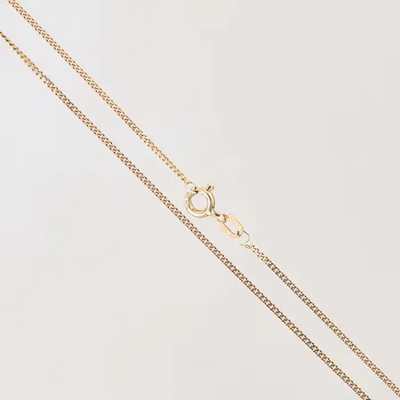 Kedja Pansar, längd 49cm, bredd 1,2mm, GHA, 9K Vikt: 2,1 g