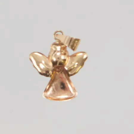 Hänge, "ängel", 12mm, 18K 0,2g.