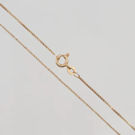 Kedja Venezia, 46cm, bredd:1mm, 18K 2,8g.