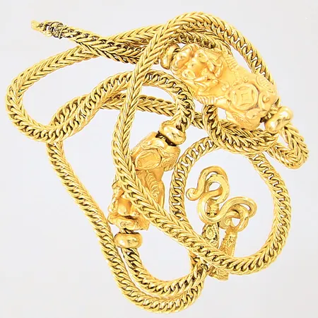 Diverse guldsmycke, defekt, 23K  Vikt: 15,2 g