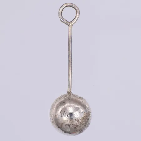 Hänge, kula, 45mm, saknar stämplar, silver Vikt: 5,7 g