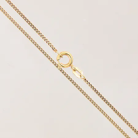 Kedja Pansar, längd: 46cm, bredd: 1,3mm, 18K  Vikt: 3,1 g