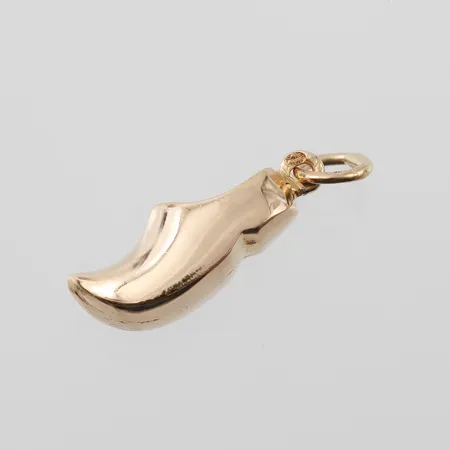 Berlock " Träsko ", höjd ca 15mm, 18k Vikt: 0,7 g