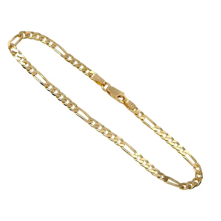 Armband Figaro, 14K guld, längd 20,5 cm, bredd 3,5 mm, tjocklek 1 mm Vikt: 5,8 g