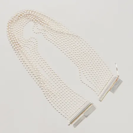 Armband 19cm, bredd 2cm, Silver S925/1000, 18,8g.