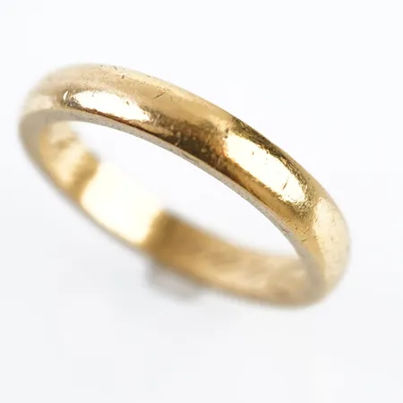 Ring, stl 18(55), 3,5mm, 23k, gravyr Vikt: 6,7 g