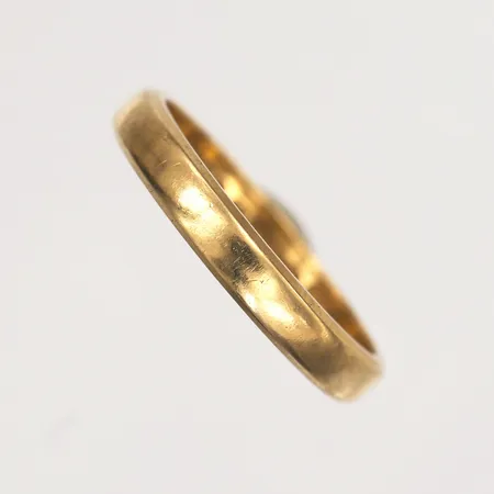 Ring, stl 16, gravyr, 18K Vikt: 2,5 g