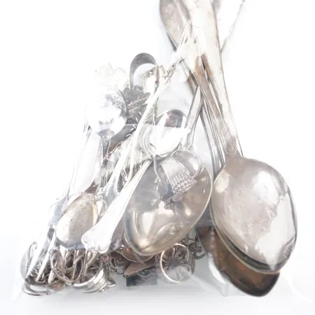 Diverse silver Vikt: 540 g