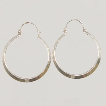 Ett par örhängen, 28mm, 830/1000 Silver 3,4g.