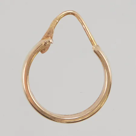 Omaka örhänge, 19mm, 18K 1,5g.
