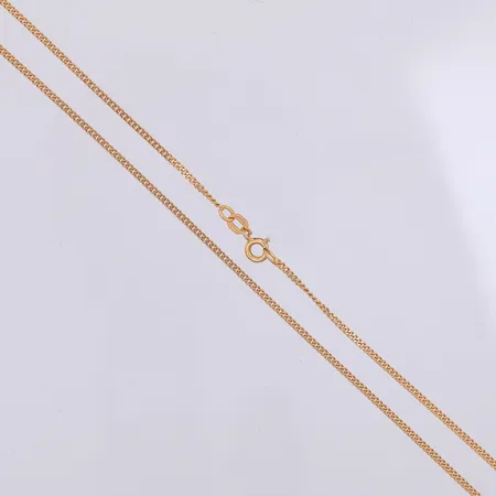 Kedja, Pansar, 50,7cm, bredd 1,5mm, Guldfynd, 18K Vikt: 4,8 g