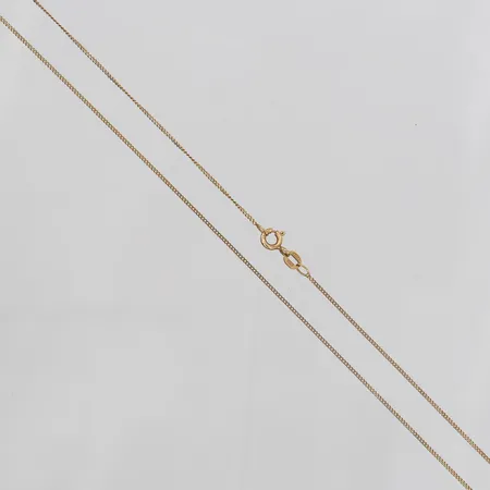 Kedja, Pansar, 43cm, 18K Vikt: 1,5 g