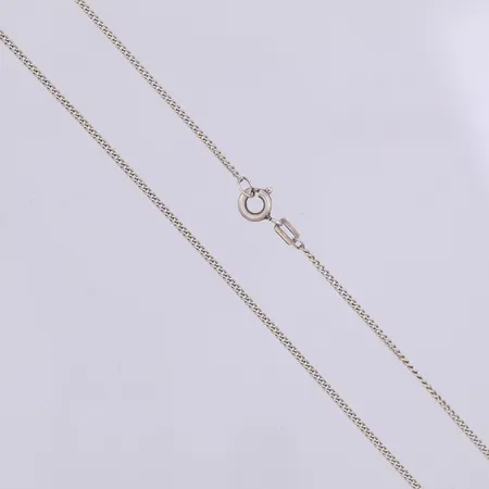 Kedja, Pansar, 48,5cm, bredd 1,3mm, 835/1000 silver Vikt: 2,1 g