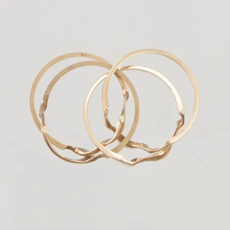 Pusselring, ca Ø18¾, bredd:16mm, 14K 4,9g.