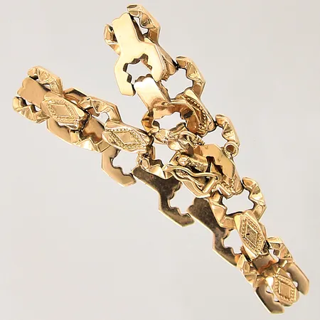 Armband, defekt, 18K Vikt: 10,1 g