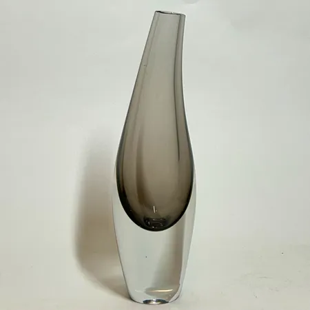 Vas, Iittala, fiskblåsa av Tapio Wirkkala -57, höjd 22cm