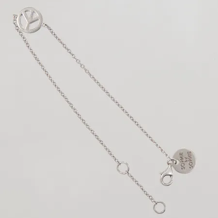 Armband, Sophie by Sophie, längd ca 16,5-18,5cm, 925/1000 Silver Vikt: 2,4 g
