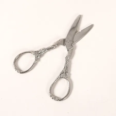 Druvsax, GEWE, Malmö, 1965, längd 12cm, silver och stål, bruttovikt 36,9g Vikt: 0 g