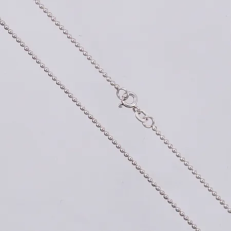 Kedja Kullänk, längd: ca 50cm, bredd: ca 1,5mm, 925/1000 Silver  Vikt: 4,3 g