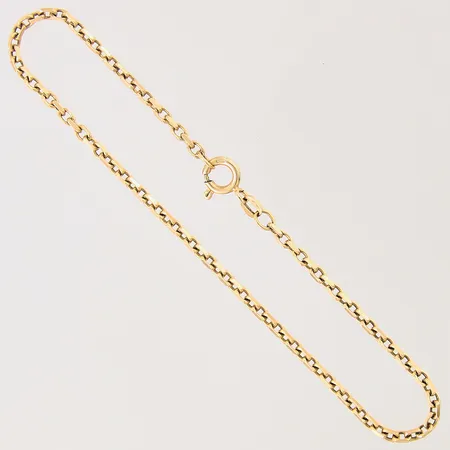 Armband Ankar, längd 22cm, bredd 2,2mm, 18K Vikt: 5,4 g