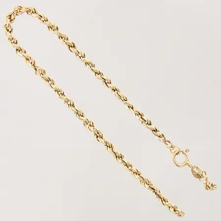 Armband Cordell, längd: 18,5cm, bredd: 2,3mm, defekt, 14K Vikt: 1,7 g