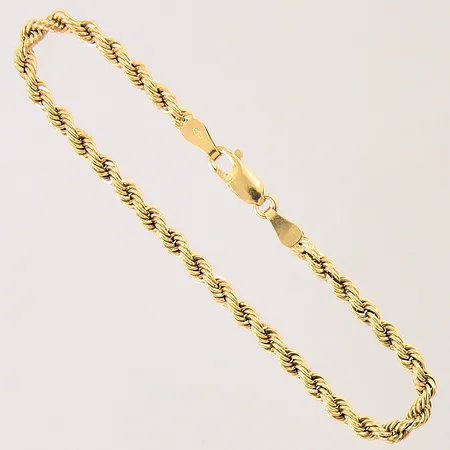 Armband Cordell, längd:18,5cm, bredd:3,4mm, 18K  Vikt: 3,9 g